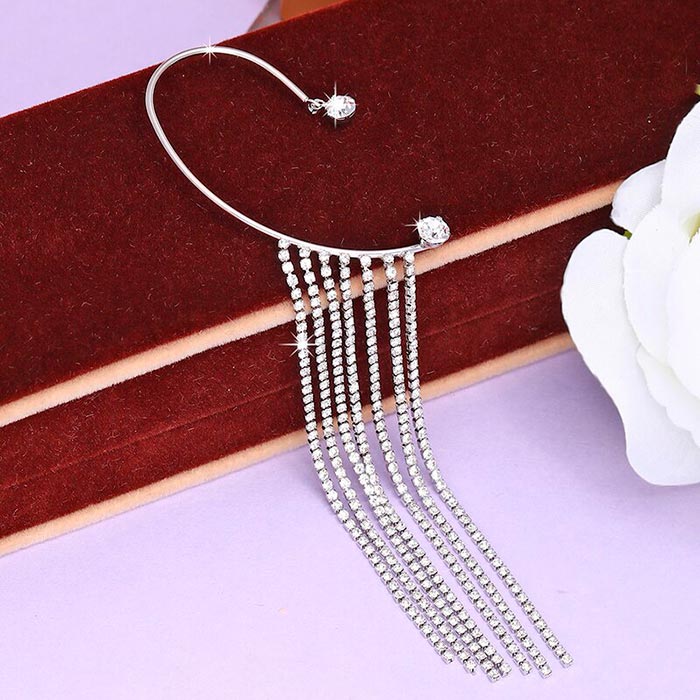 EarringCrystals, dangle earrings with crystals (1 piece) - Image 6