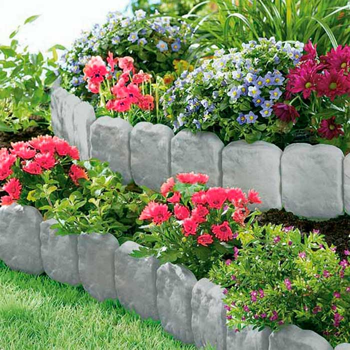 Edges, decorative border for garden and ornamental plants (10 pieces) - Image 6