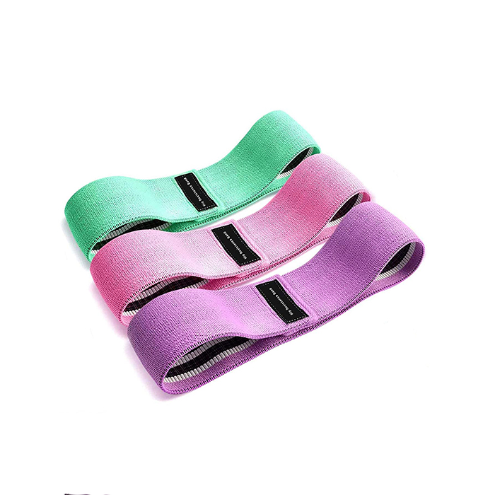 ExerciseBands, 3-part set of elastic exercise bands