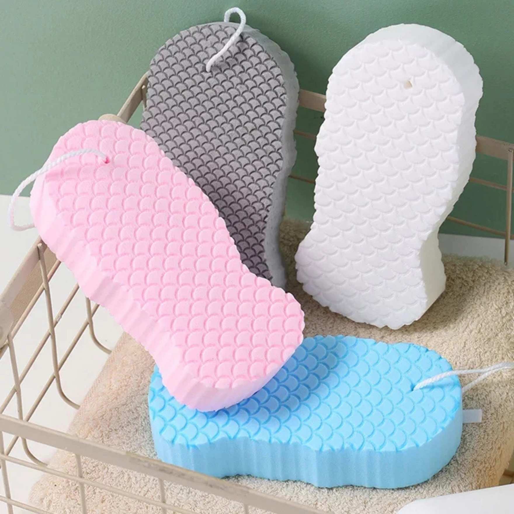 ExfoSponge, skin exfoliating sponge