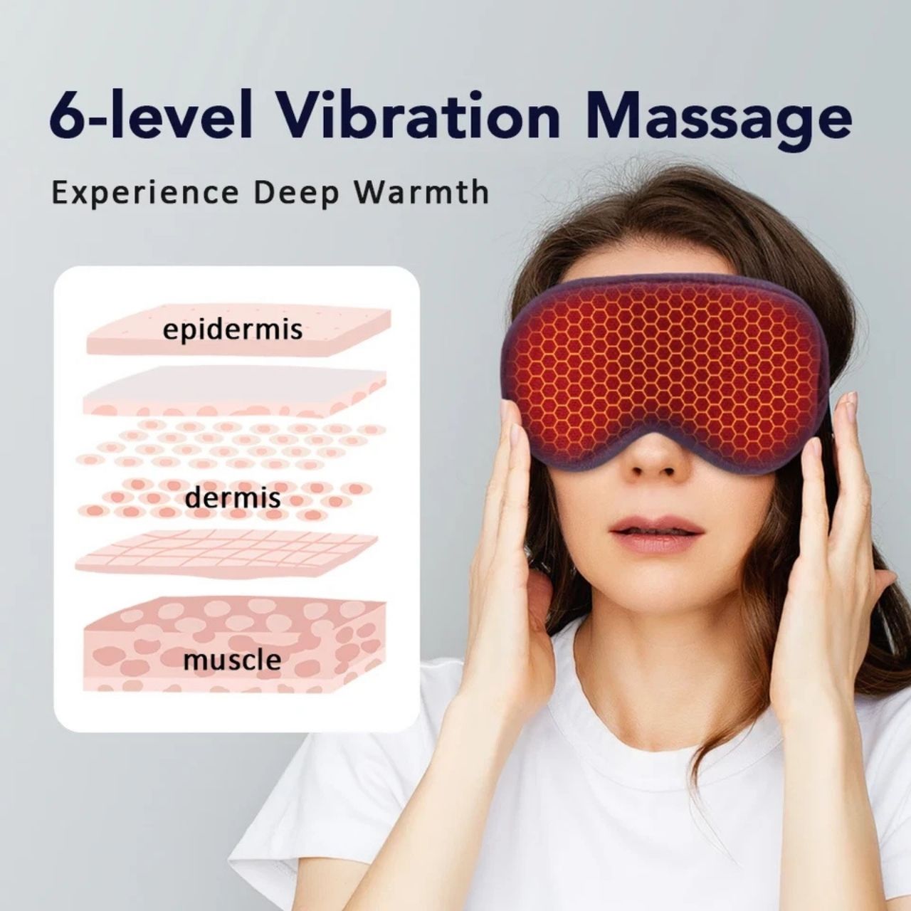 EyeMask, heated massage eye mask - Image 4