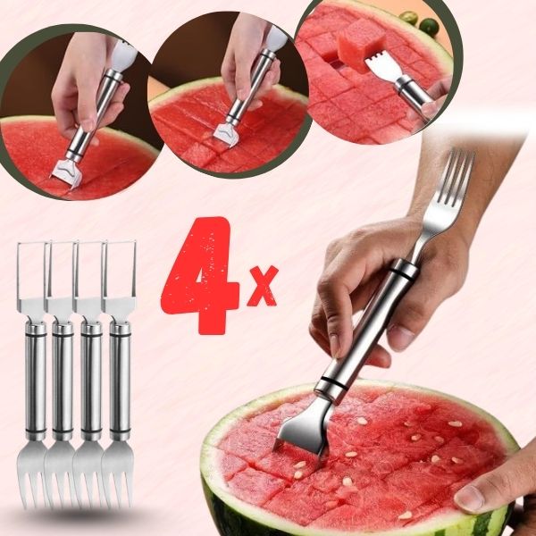 Watermelon Cutting Fork, FruitFork - Image 3