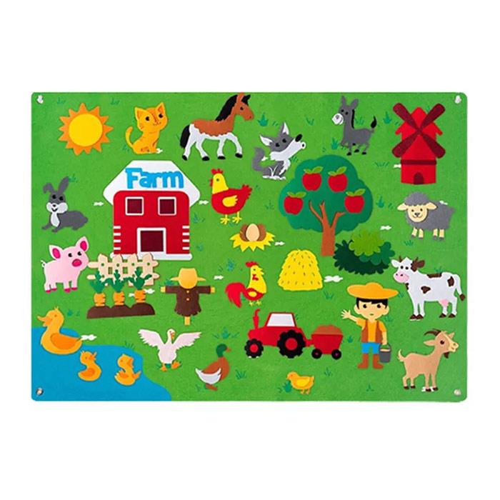FeltBoard Interactive Soft Playing Board