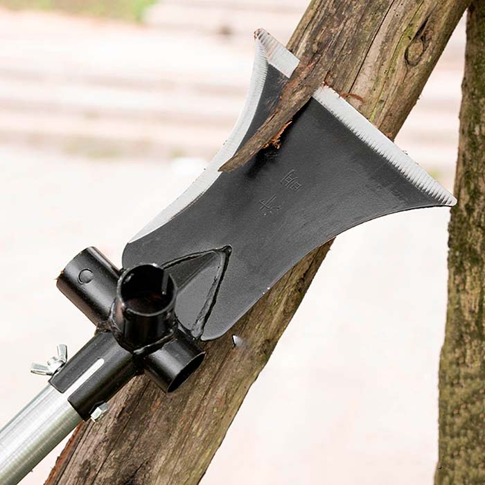 The Gardening Tool is made of stainless steel and is therefore very resistant and durable.