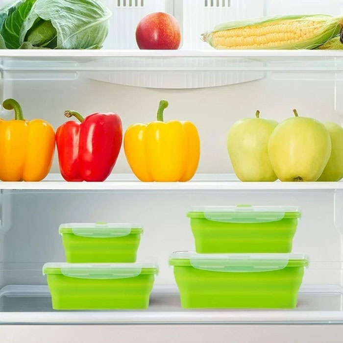 4 different sizes in 1 set - 400 ml, 600 ml, 800 ml and 1200 ml!
