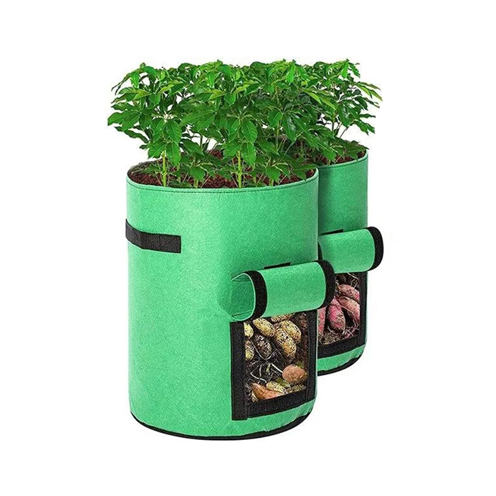 FoldingGarden, portable fabric garden bed