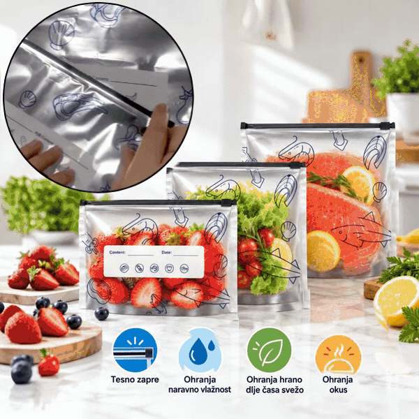 Food Storage Bags (15+15 FREE), FreshBags