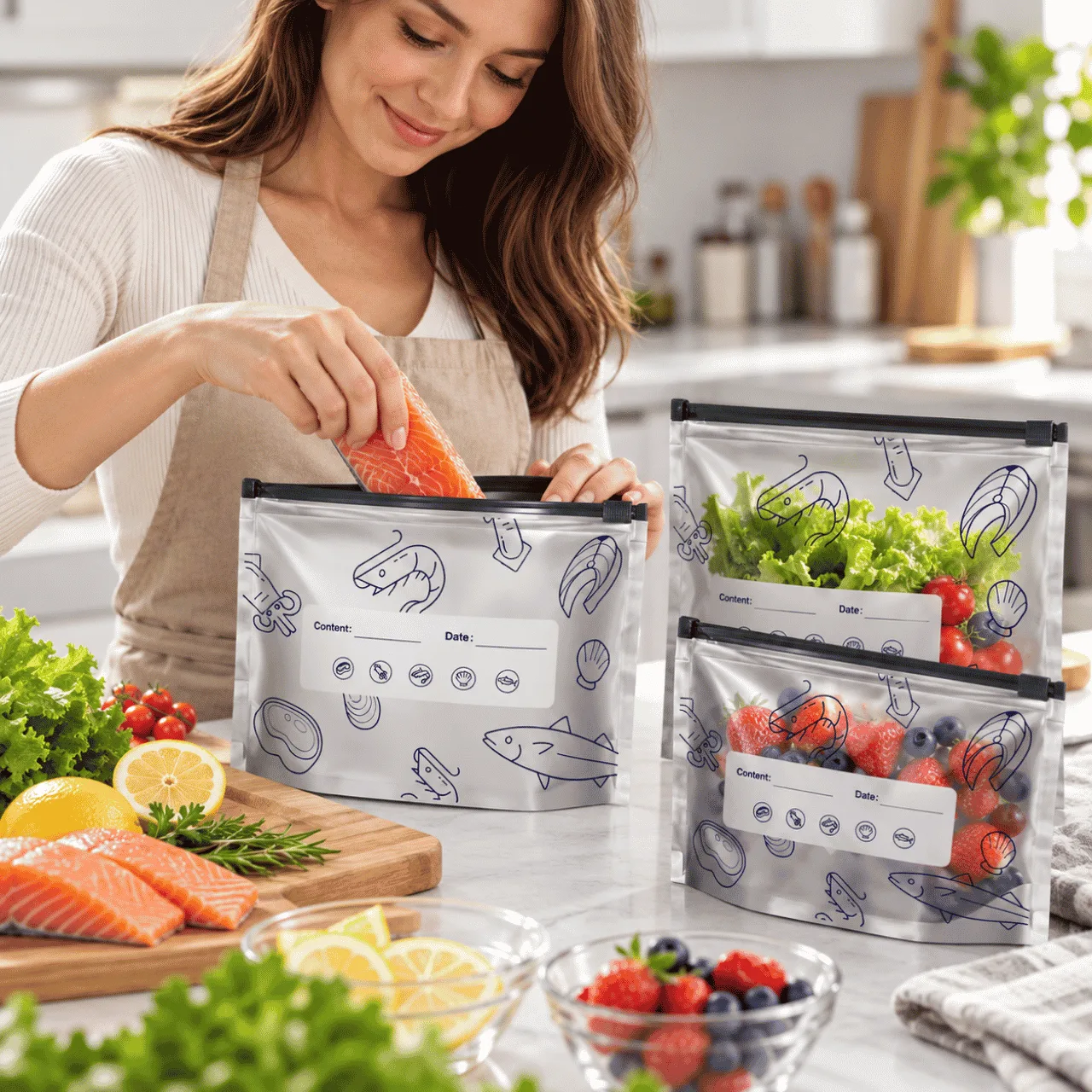 Food Storage Bags (15+15 FREE), FreshBags - Image 4