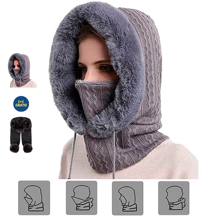 FullBundle, winter lined tights + 4in1 winter hat FREE - Image 2
