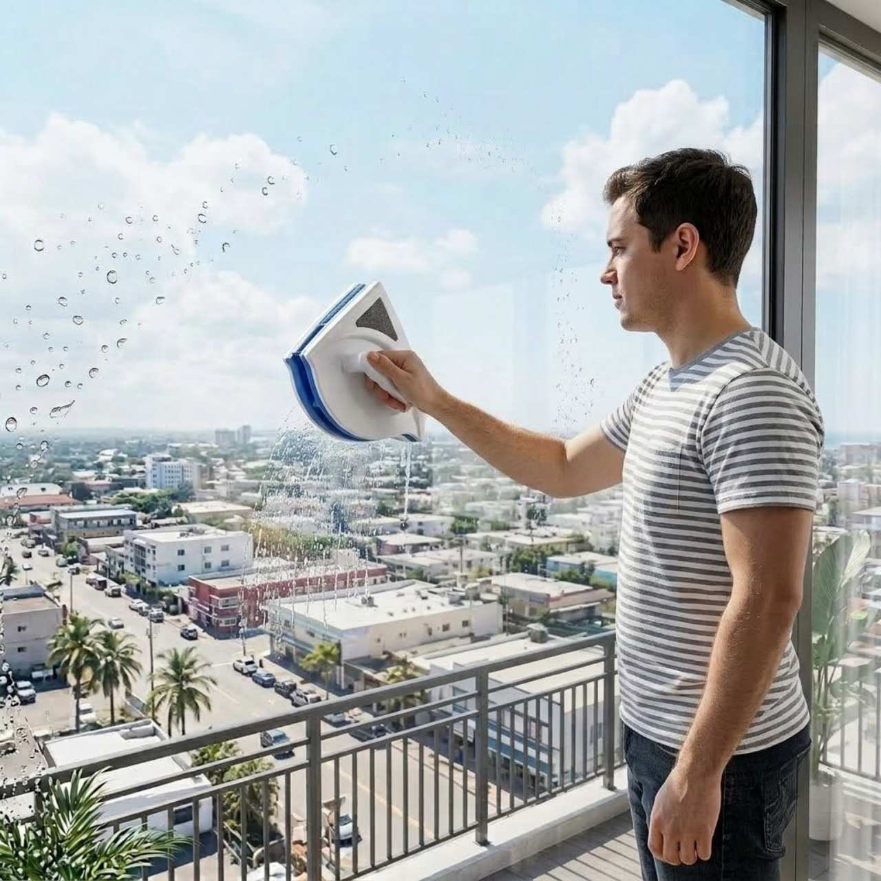 Ideal for windows that do not open fully