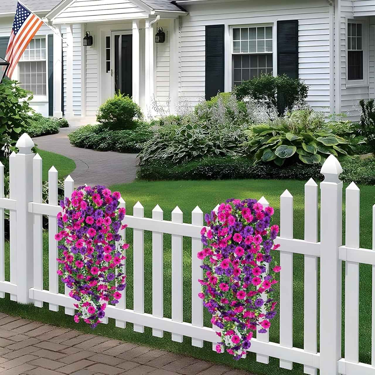 Artificial flowers look like real flowers!