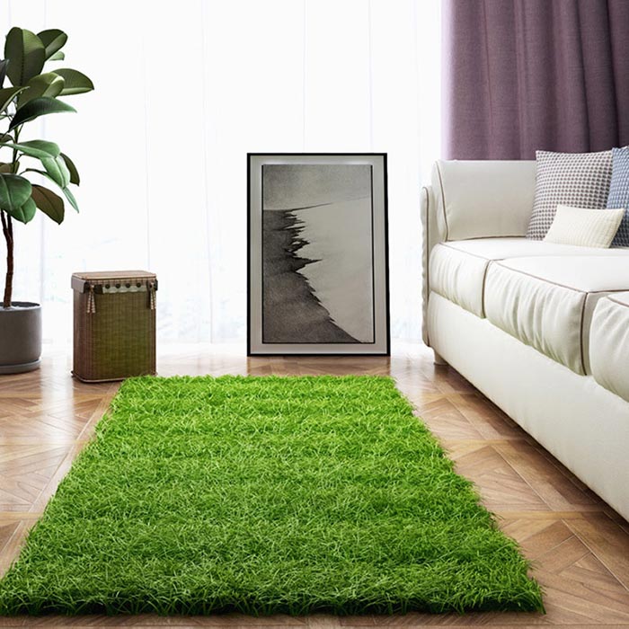 You can also use it for other purposes - a place for children's play, home decoration, a rug, etc.