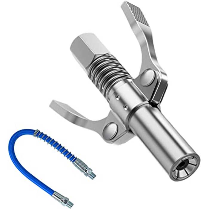 GreaseNozzle, a hose nozzle suitable for all standard grease guns - Image 1