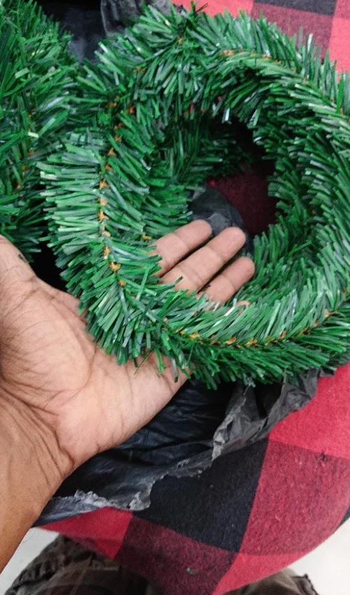 Greenery, decorative festive greenery (5.5 metres) - Image 9