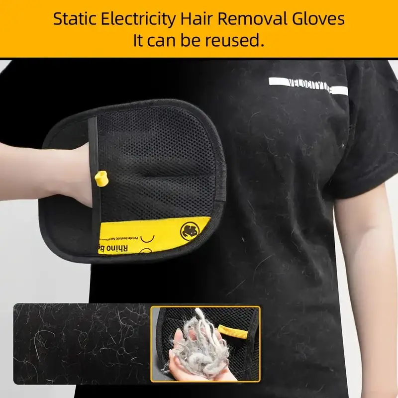 GroomyGlove - anti-static glove for pet hair removal - Image 10