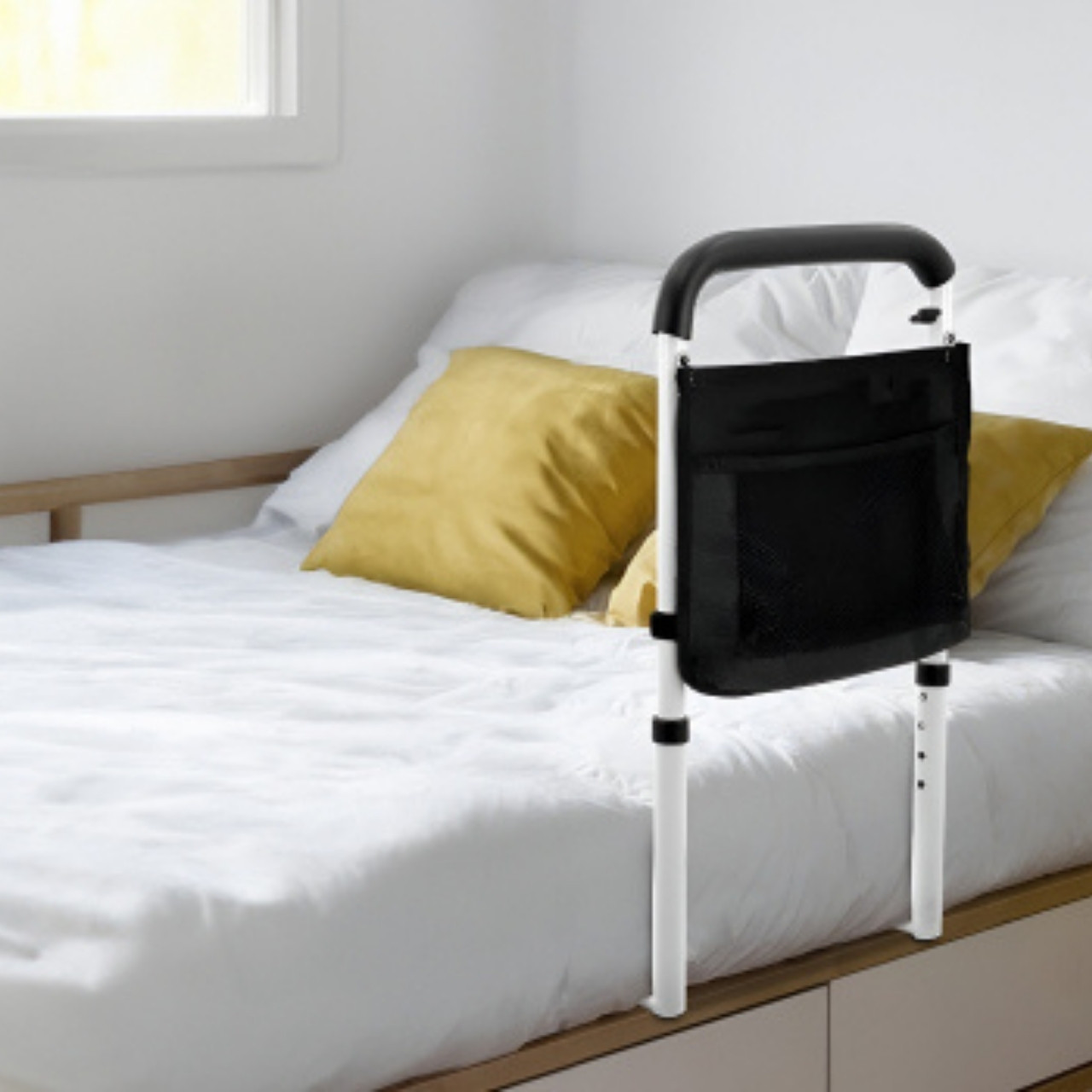 Handle, bed safety handle