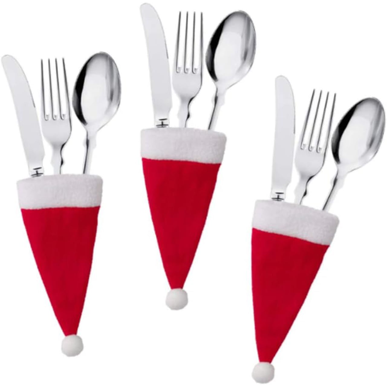 HatBundle, Santa hat place mat (20 pieces) and festive chair cover (4 pieces) - Image 3