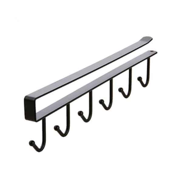 HoldStar, the multifunctional hanger that also utilises the space under shelves