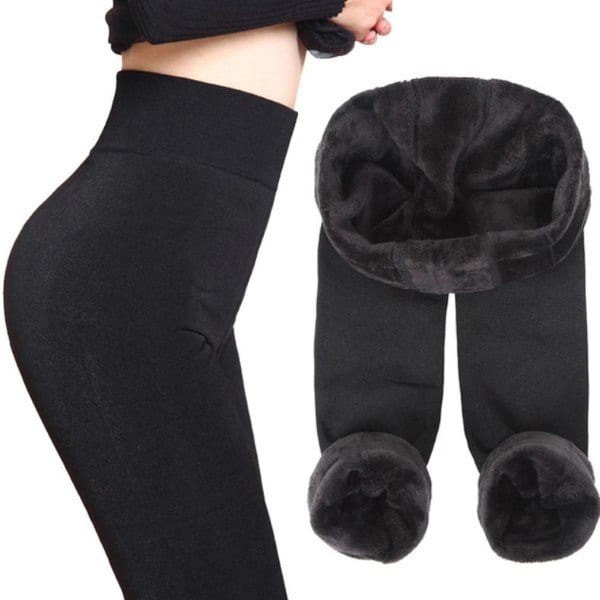 A high waist that visually slims the figure and lengthens the legs