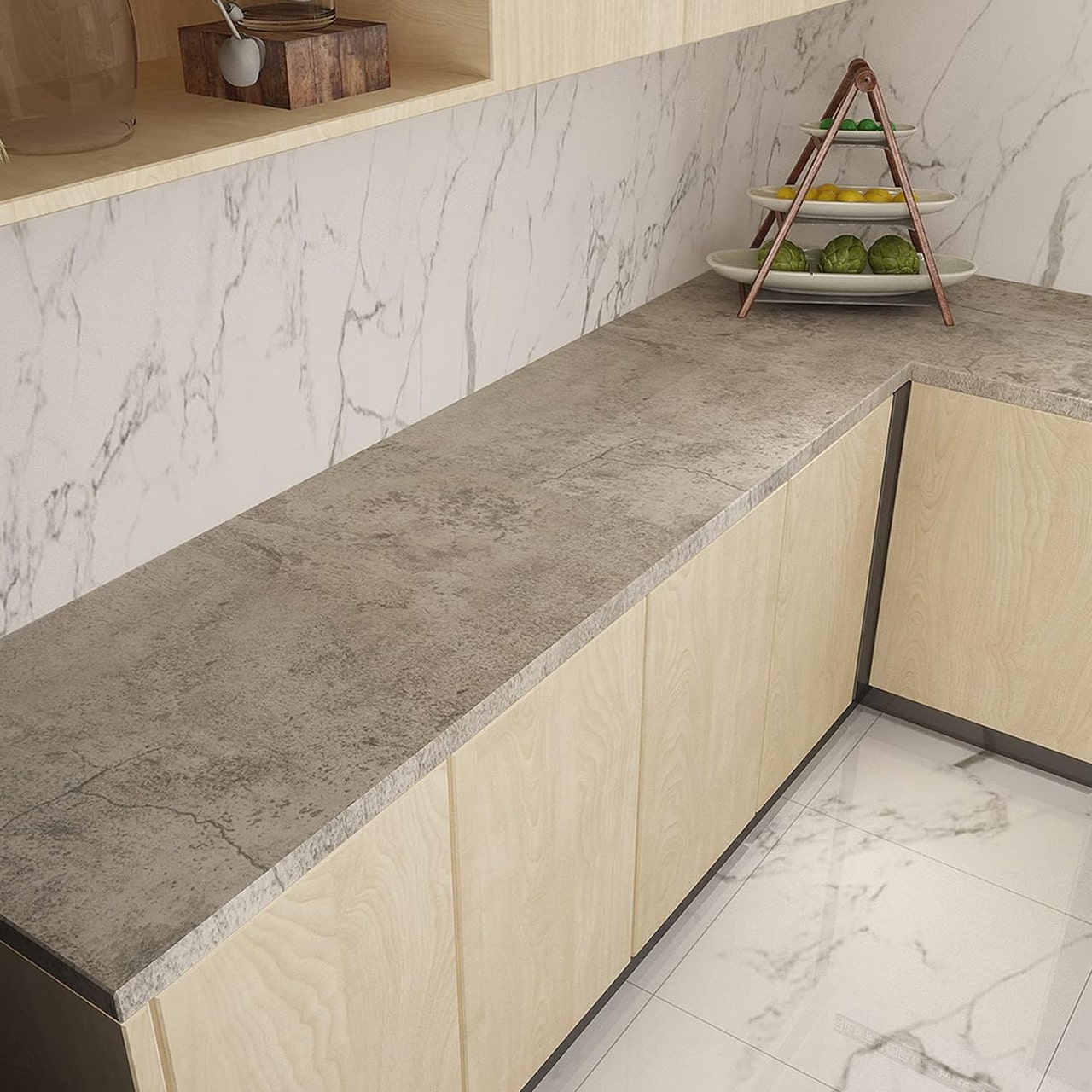IndustrialWall, self-adhesive wallpaper with the look of concrete