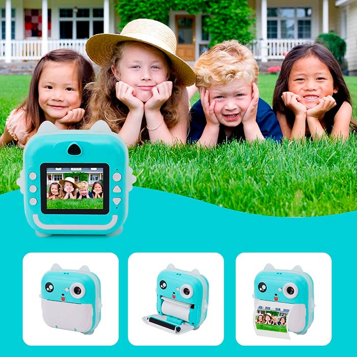 The kid camera provides clear photos and videos.