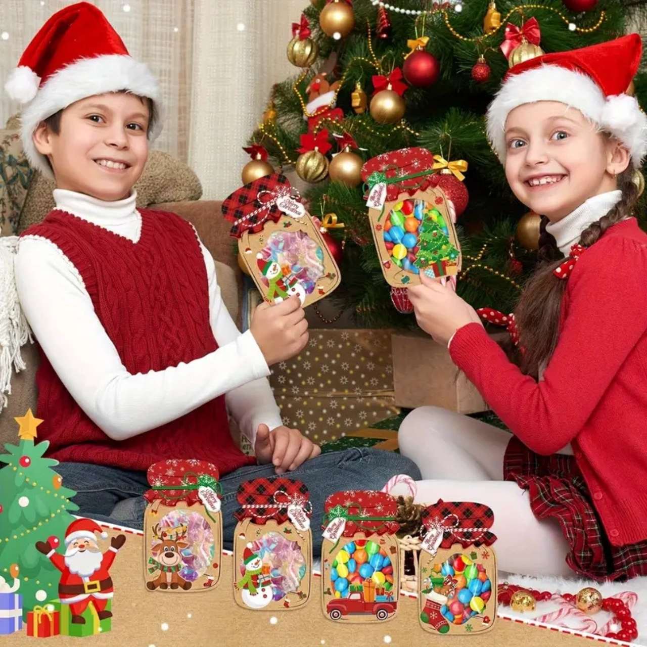JarGifts, Christmas Gift Card Set (48 pcs.) - Image 3
