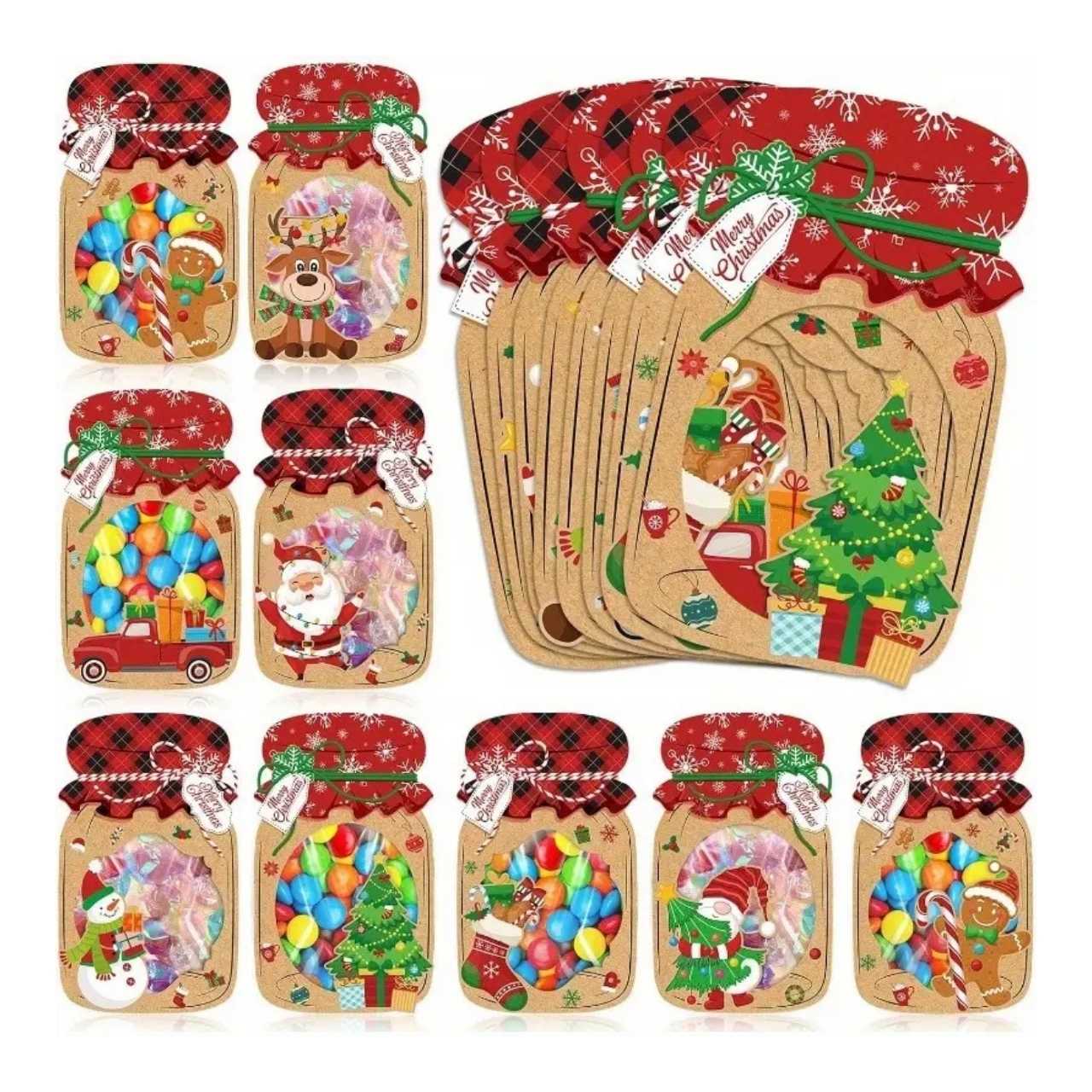 JarGifts, Christmas Gift Card Set (48 pcs.) - Image 1