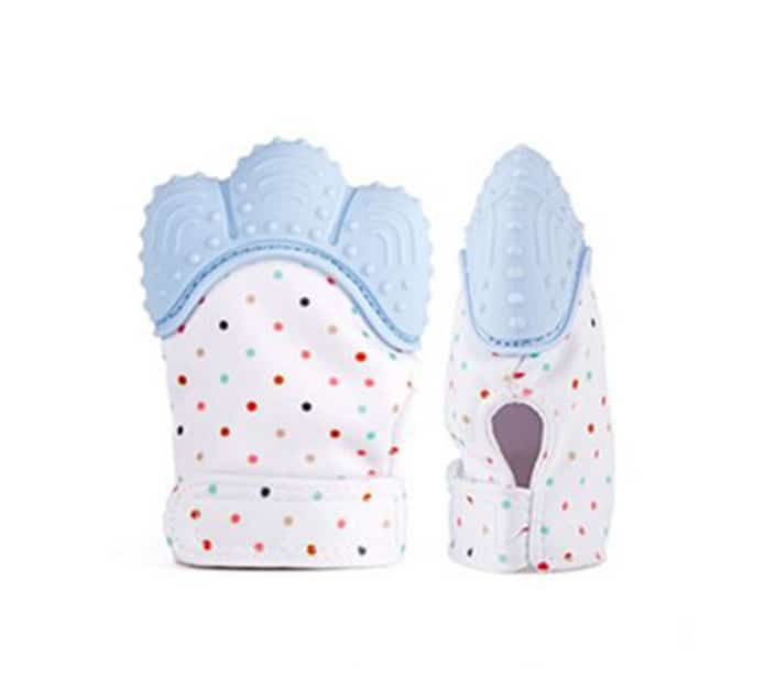 Kidglove, rubber glove for gum massage