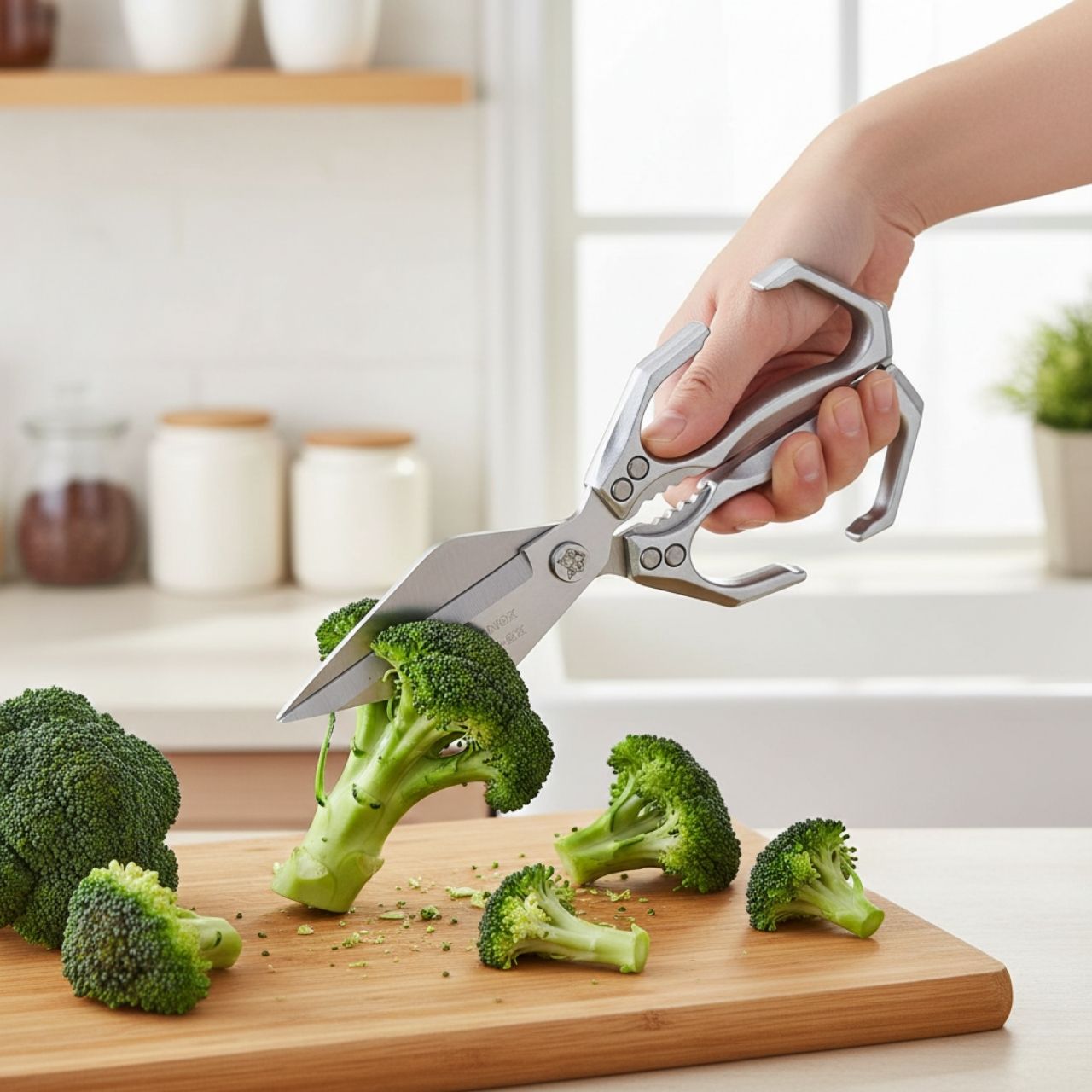 Powerful scissors for tough cuts