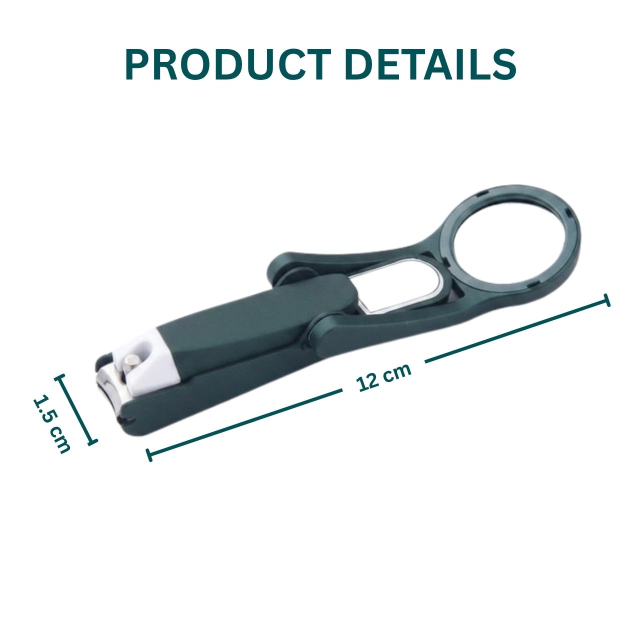Nail Clipper with Magnifying Glass, Klipko - Image 2