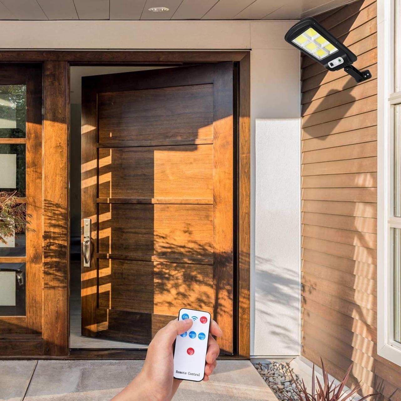 LedSens, solar wall light with motion sensor