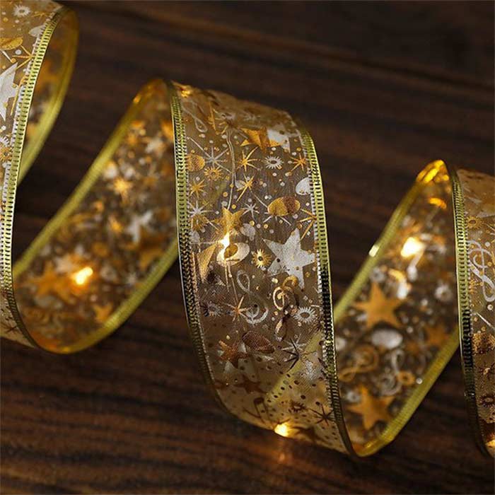 LedTape, a beautiful Christmas decoration in the shape of an ribbon - Image 2