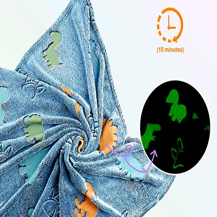 LuminousBlanket, the kids blanket that glows in the dark - Image 4