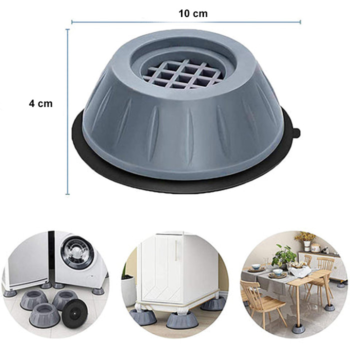 Anti-vibration washing machine mats will protect your floor and machine from scrubbing and damage!