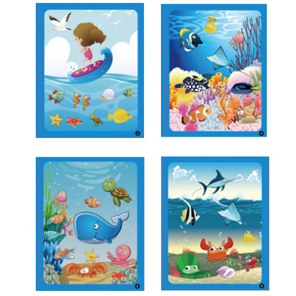 MagicWaterBook, a set of 3 magic watercolour pencils for creating without dirt - Image 3