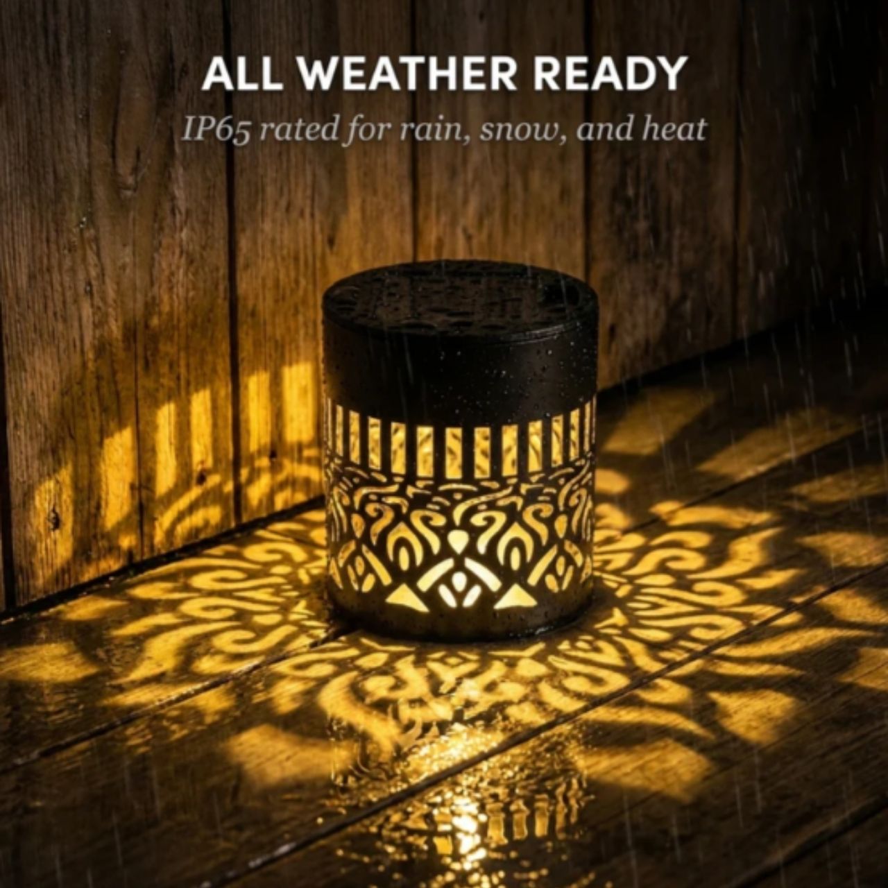 MandalaLamp, solar wall lamp - Image 4