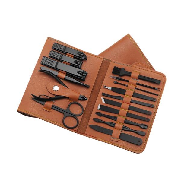ManiStar, 16-piece professional manicure set for hands, feet and face