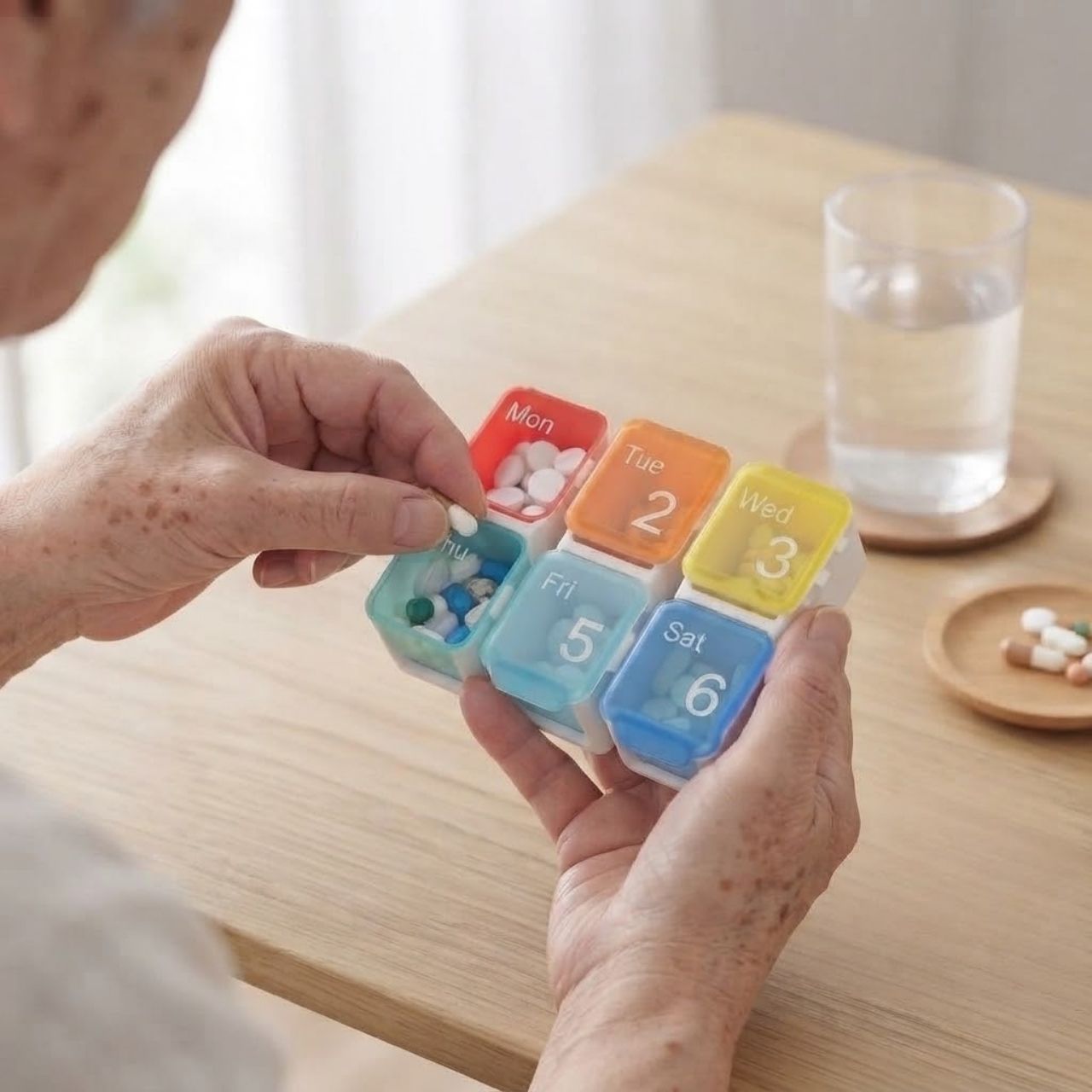 Electronic pill organizer with reminder, MediReminder - Image 3