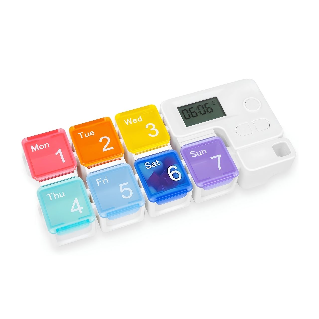 Electronic pill organizer with reminder, MediReminder - Image 8