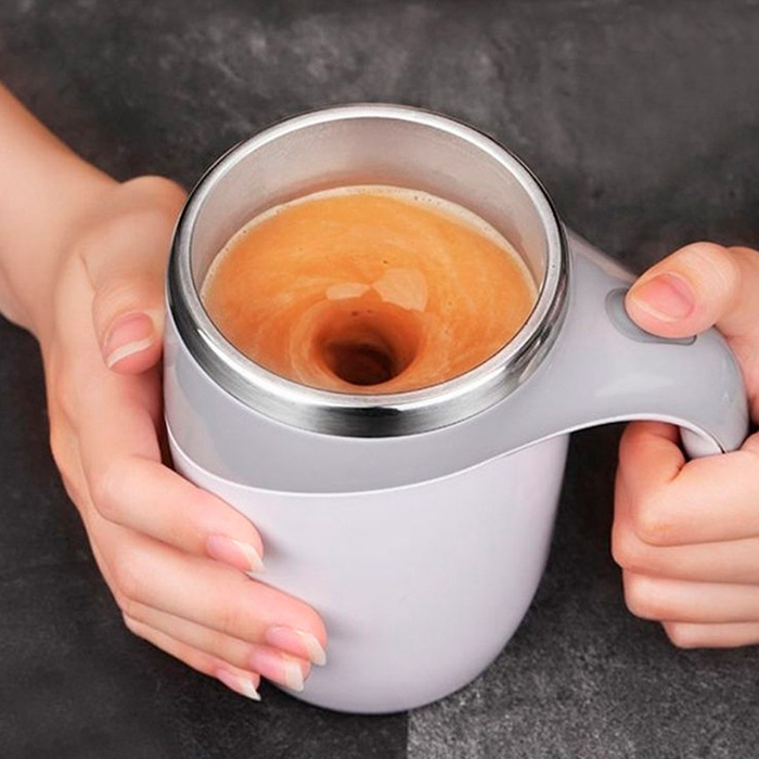 MixMug, thermo cup with button for mixing drinks - Image 5