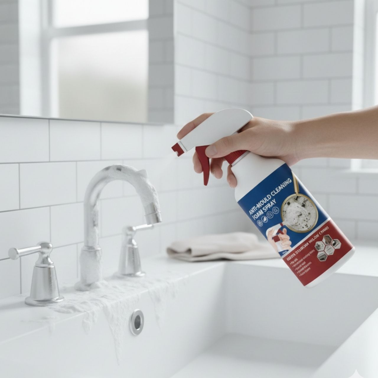 Quickly removes stubborn stains
