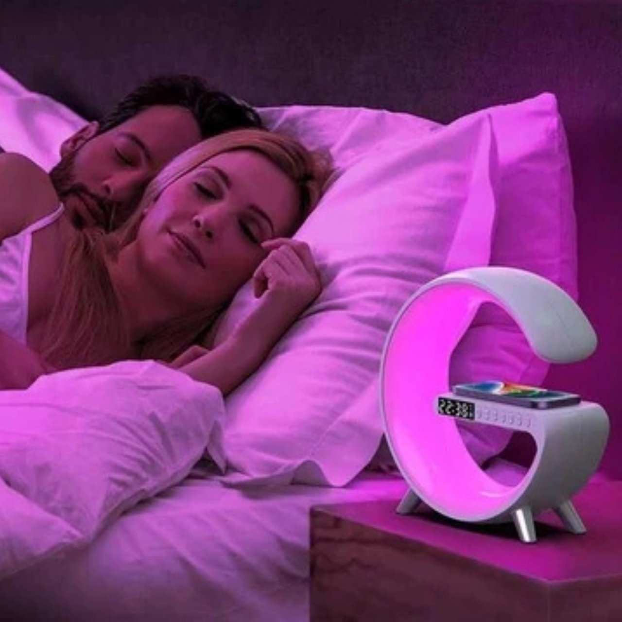 MoonCharge - a stylish wireless charger and ambient light in one <br> - Image 2