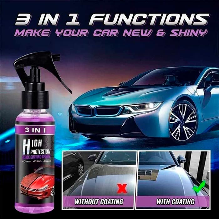 NanoSpray, 3in1 car protection spray - Image 3