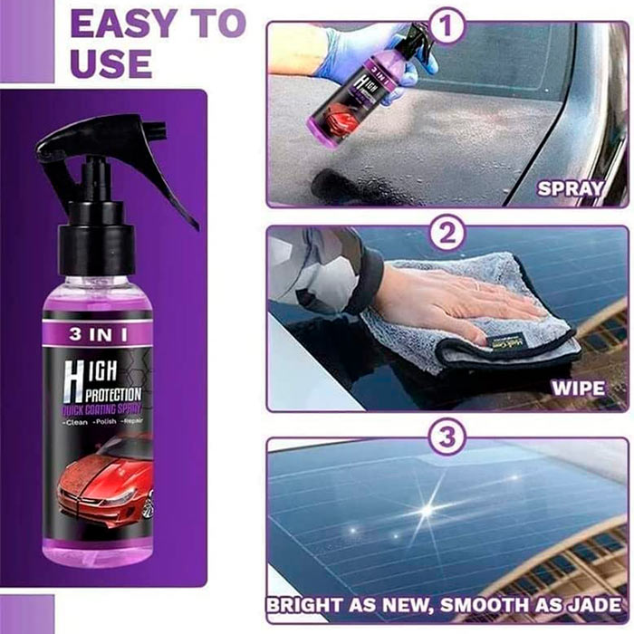 NanoSpray, 3in1 car protection spray - Image 8