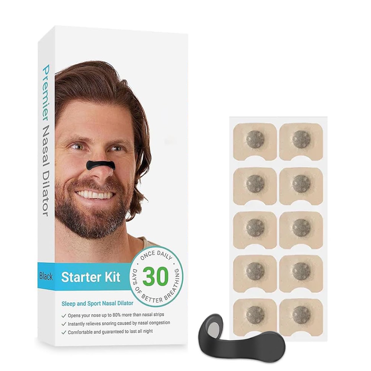 NasalClip, magnetic nasal dilator