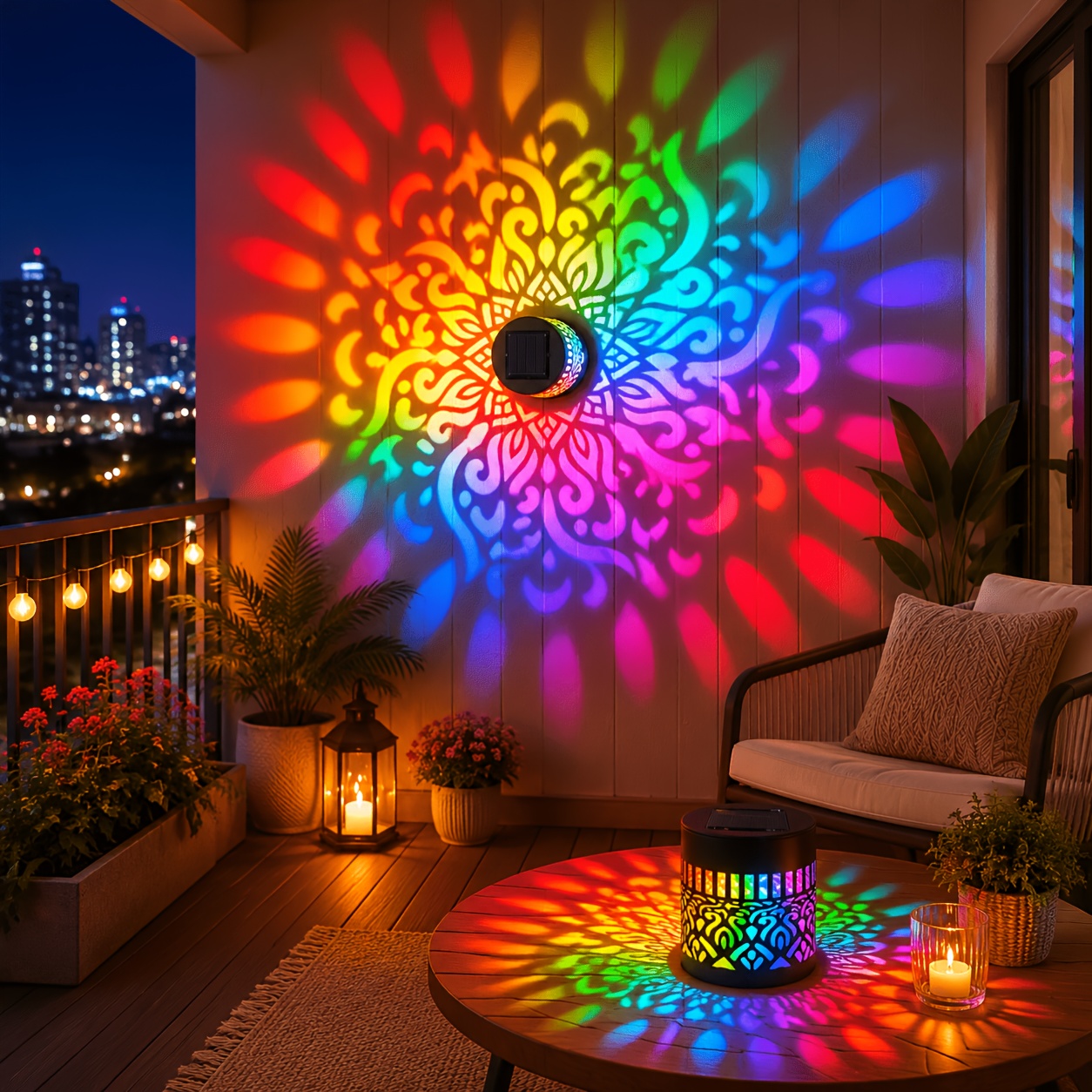 Solar Wall Lamp, OrnaLight - Image 1
