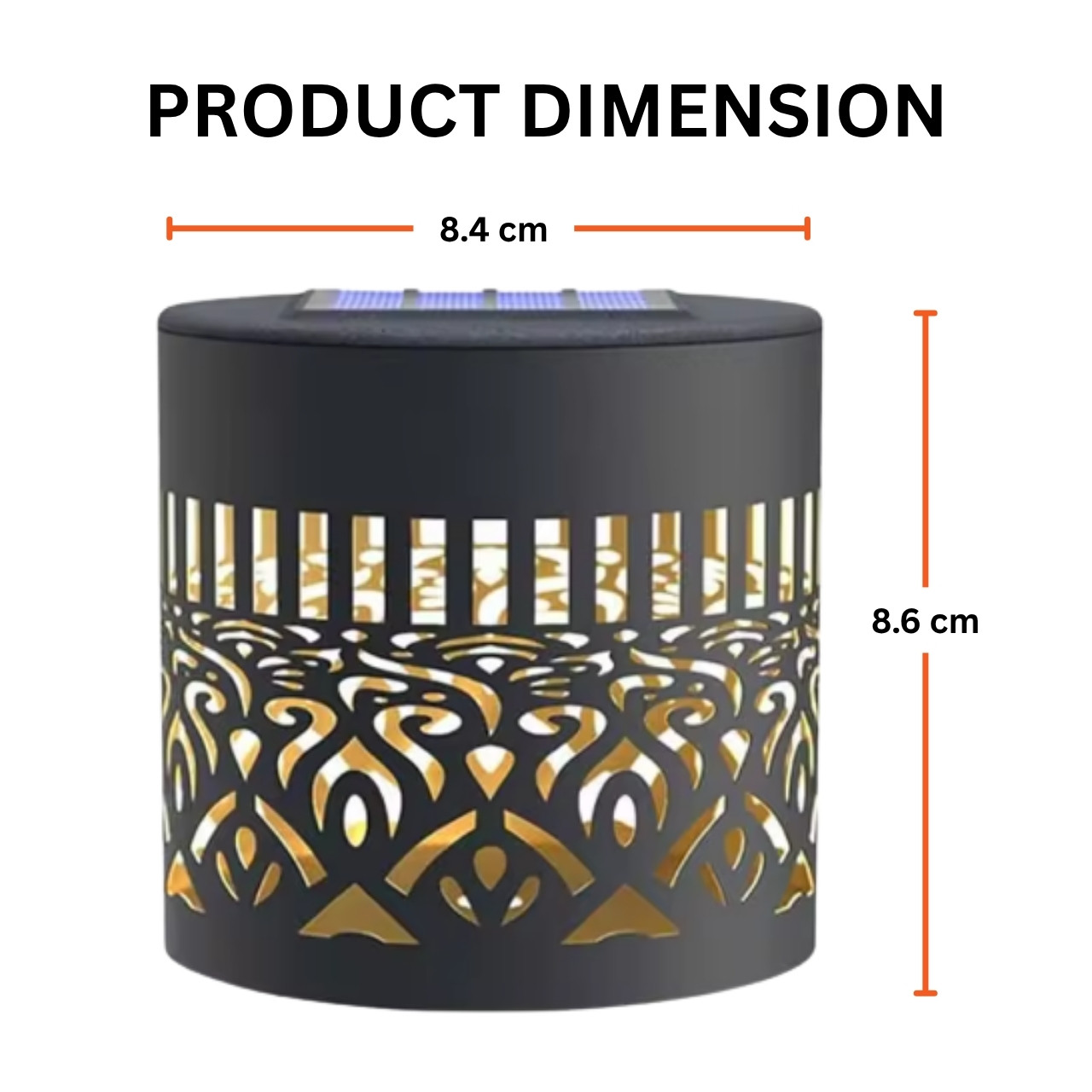 Solar Wall Lamp, OrnaLight - Image 12
