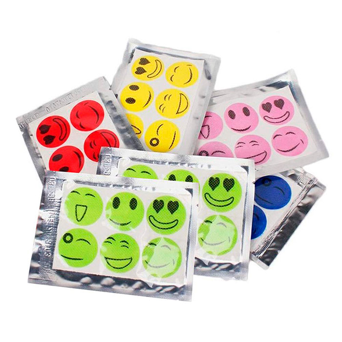 PatchStickers, mosquito repellent stickers (60 stickers)