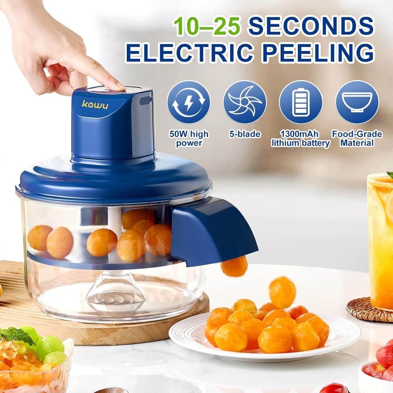 PeelStar, the cordless peeler for smaller fruit and vegetables - Image 2