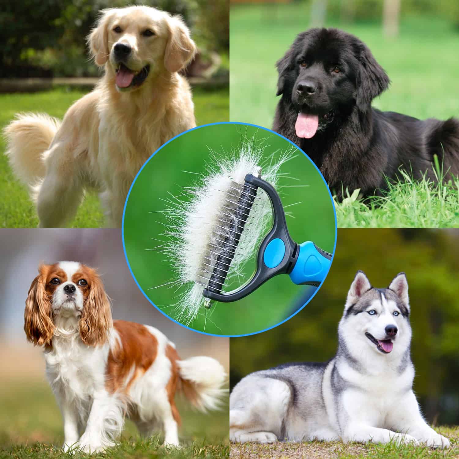 PetTangler, double-sided brush for removing hair and undercoat - Image 10